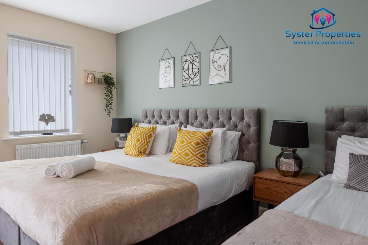 Syster Properties Serviced Accommodation Leicester 5 Bedroom House Glen View ภายนอก รูปภาพ