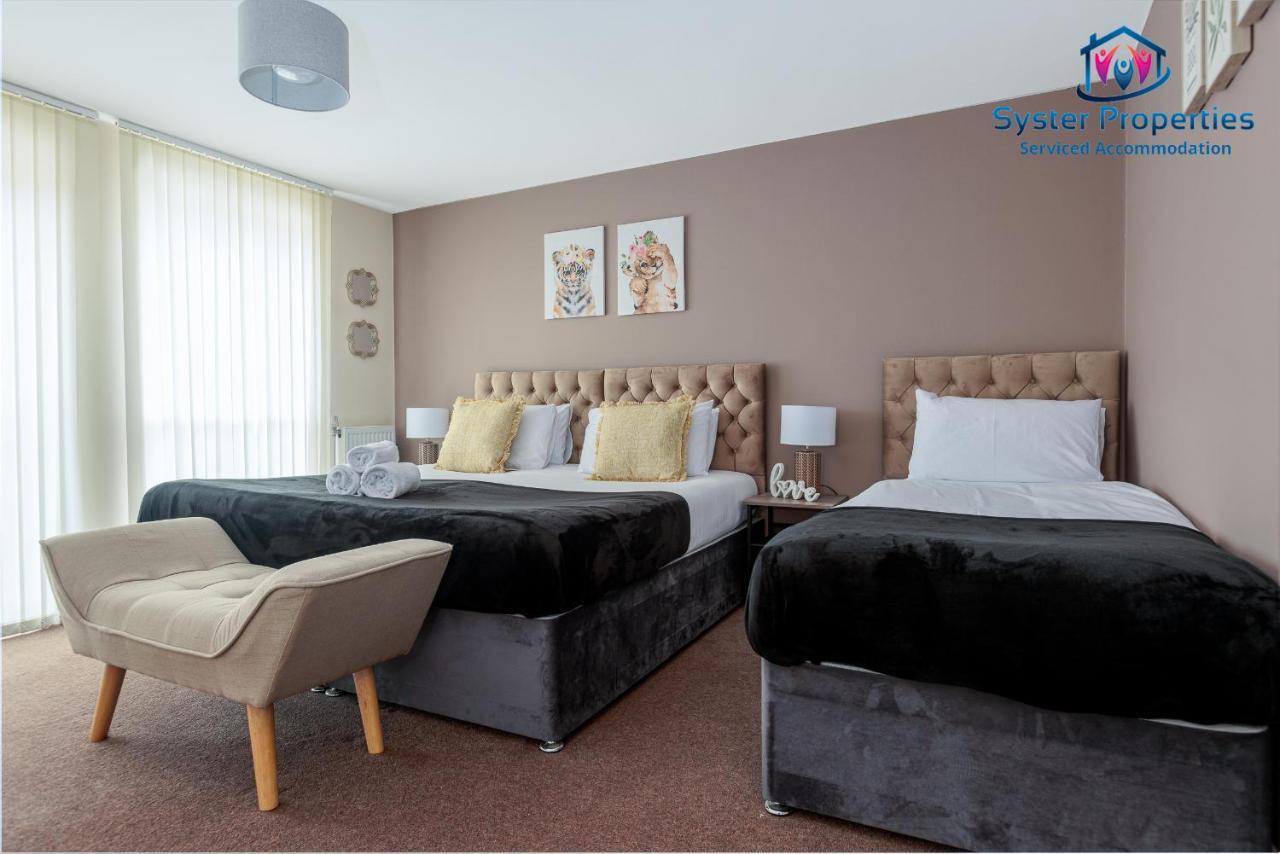 Syster Properties Serviced Accommodation Leicester 5 Bedroom House Glen View ภายนอก รูปภาพ