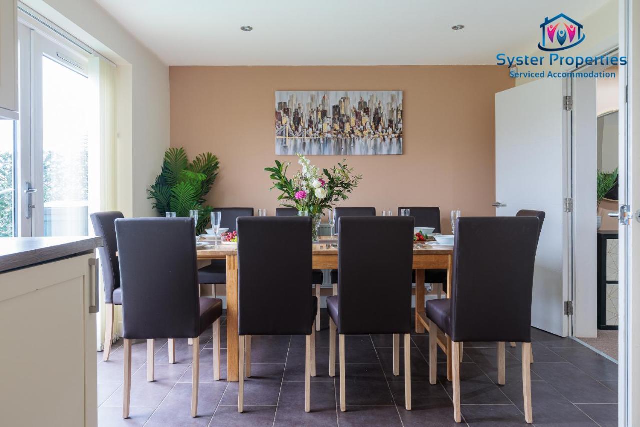Syster Properties Serviced Accommodation Leicester 5 Bedroom House Glen View ภายนอก รูปภาพ