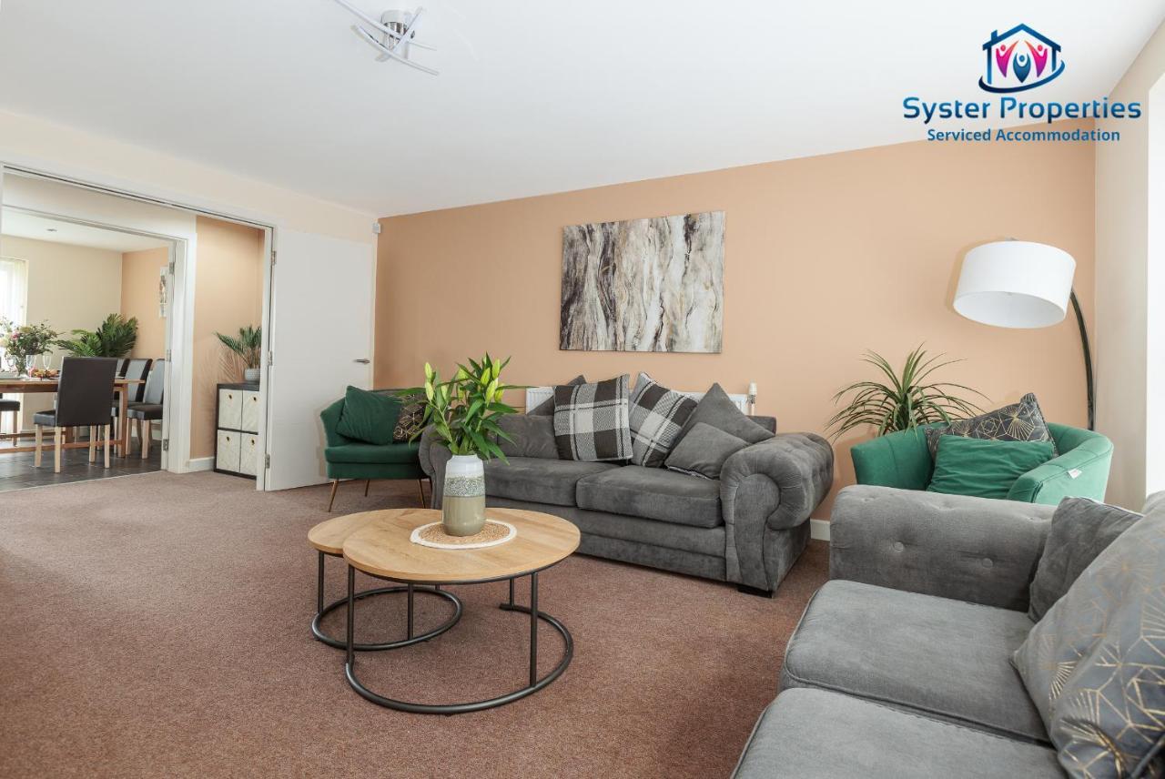 Syster Properties Serviced Accommodation Leicester 5 Bedroom House Glen View ภายนอก รูปภาพ