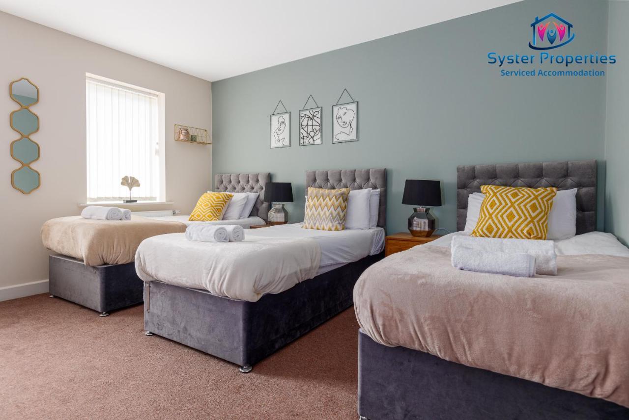 Syster Properties Serviced Accommodation Leicester 5 Bedroom House Glen View ภายนอก รูปภาพ
