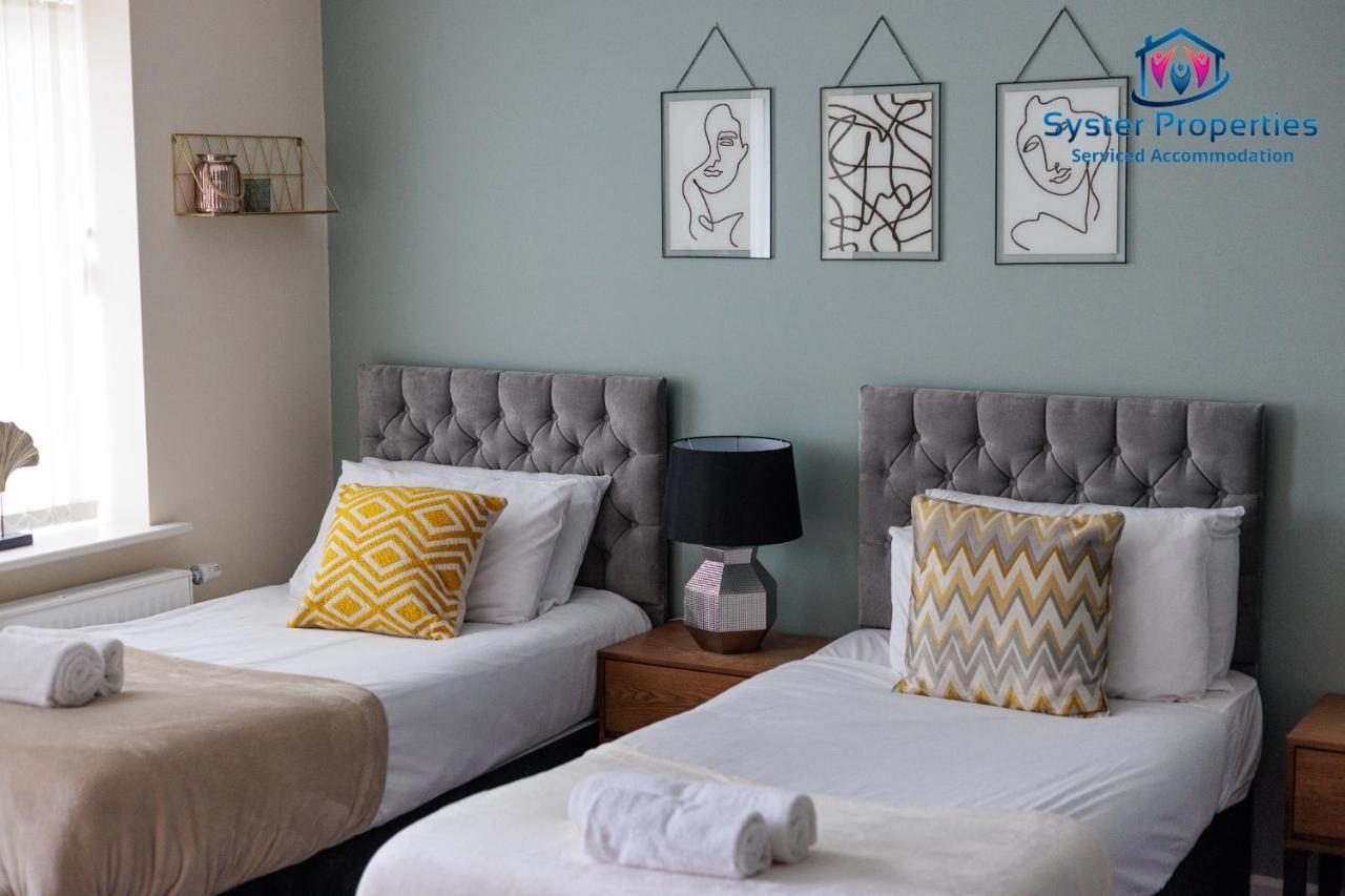 Syster Properties Serviced Accommodation Leicester 5 Bedroom House Glen View ภายนอก รูปภาพ