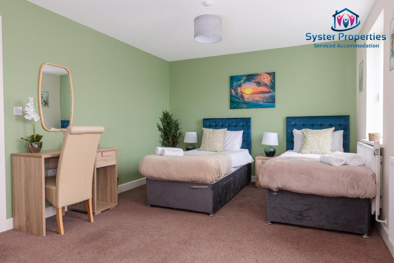 Syster Properties Serviced Accommodation Leicester 5 Bedroom House Glen View ภายนอก รูปภาพ