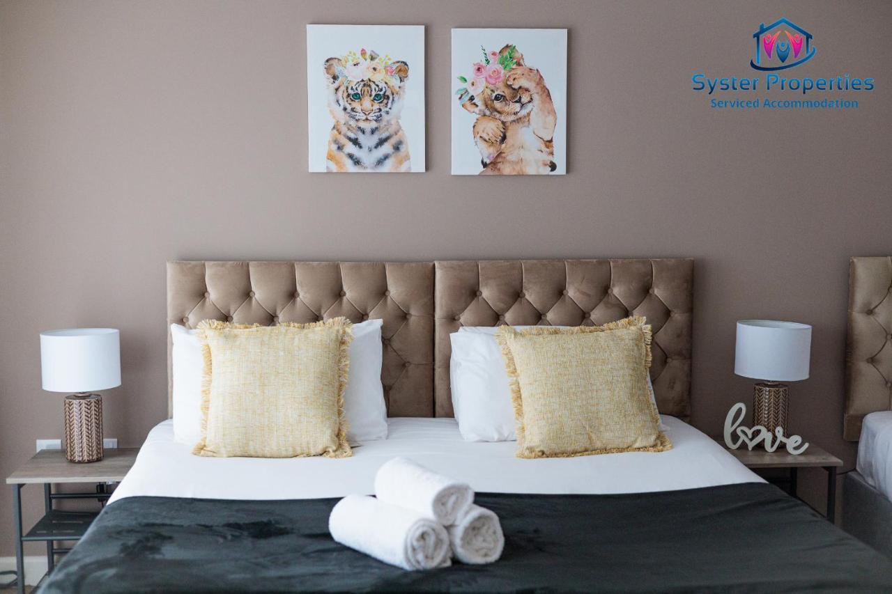 Syster Properties Serviced Accommodation Leicester 5 Bedroom House Glen View ภายนอก รูปภาพ