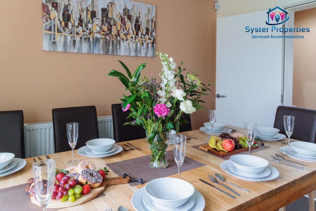 Syster Properties Serviced Accommodation Leicester 5 Bedroom House Glen View ภายนอก รูปภาพ
