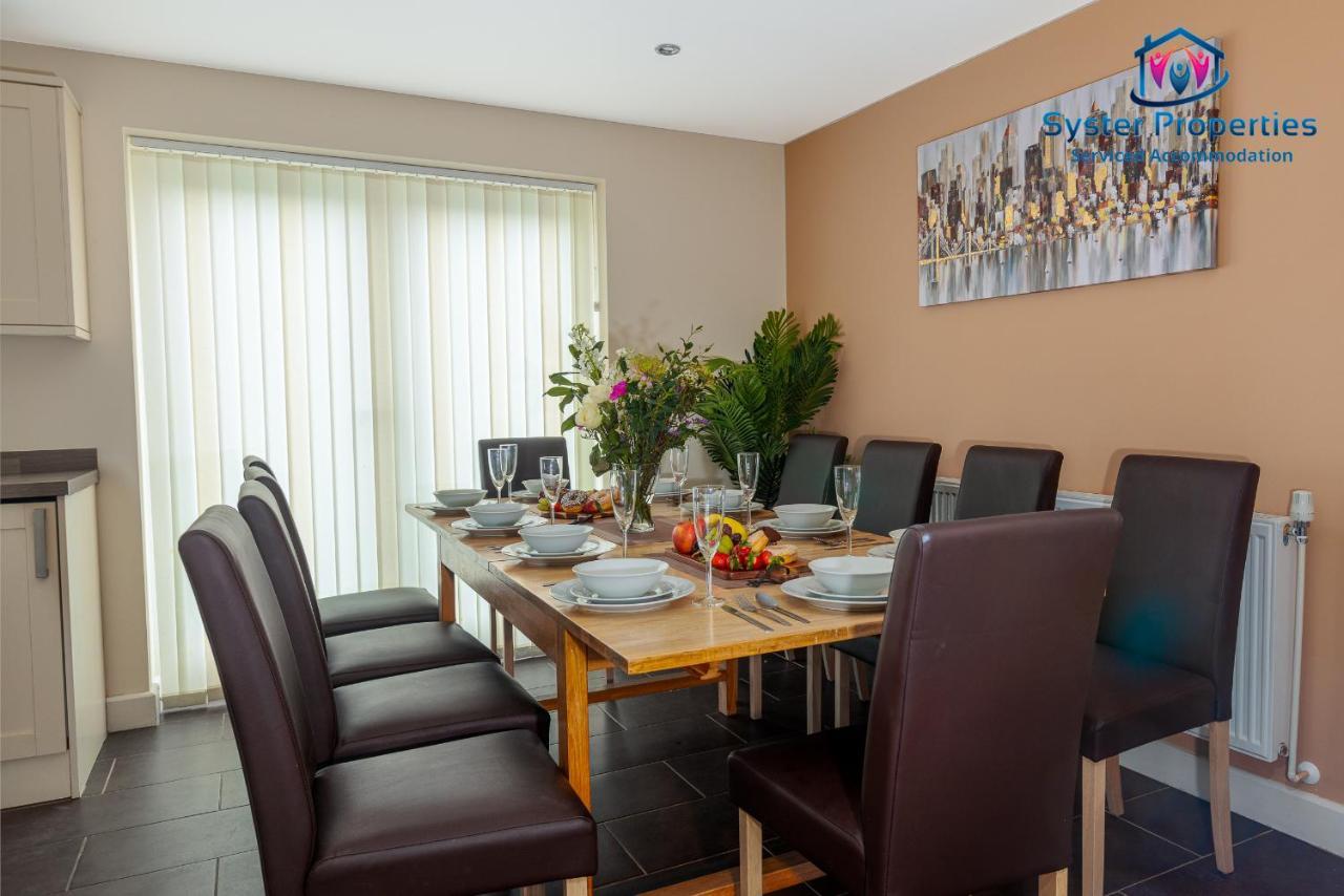 Syster Properties Serviced Accommodation Leicester 5 Bedroom House Glen View ภายนอก รูปภาพ