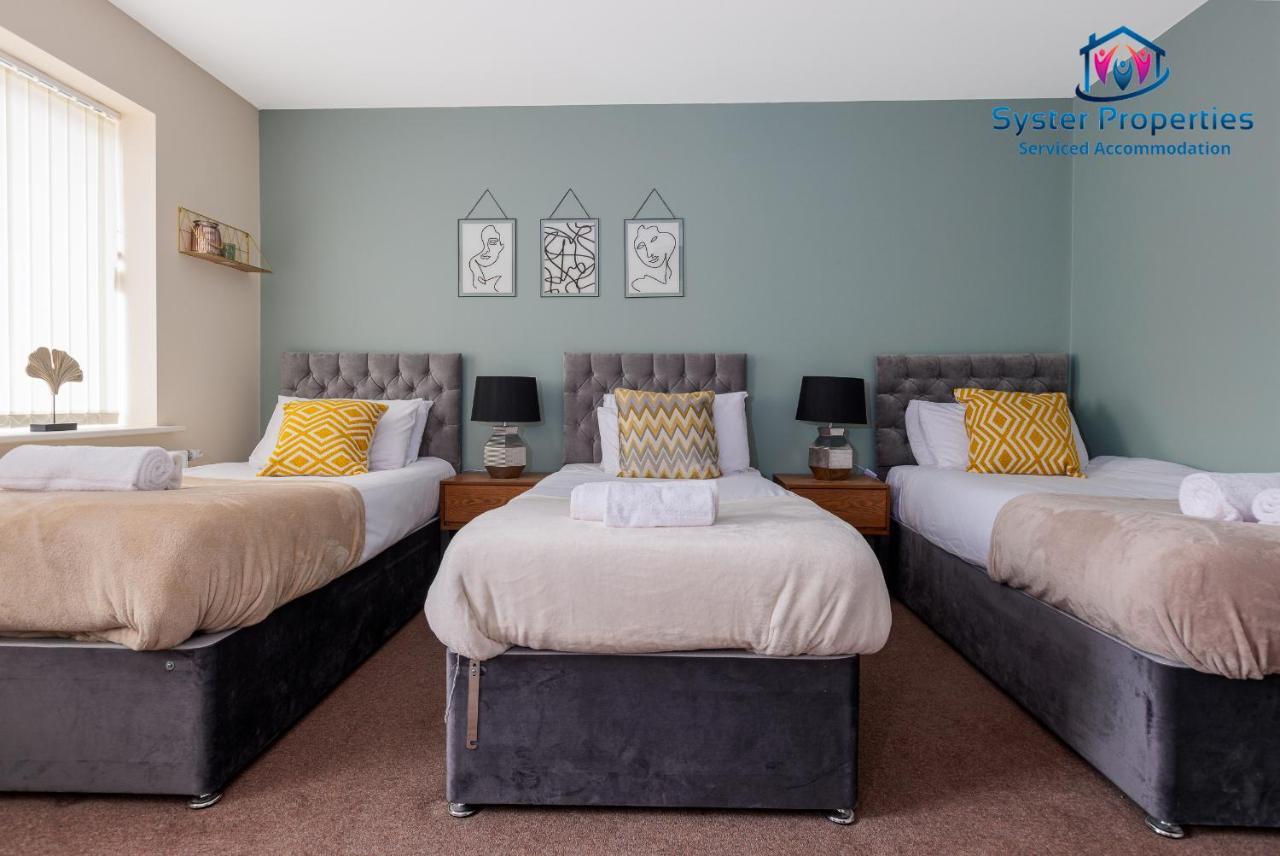 Syster Properties Serviced Accommodation Leicester 5 Bedroom House Glen View ภายนอก รูปภาพ